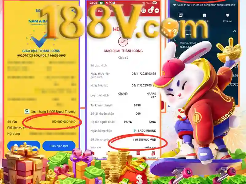 So sánh 188 V với các mức điện áp phổ biến